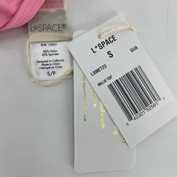 L*Space Millie Bikini Top Small- NWT - Picture 6 of 7